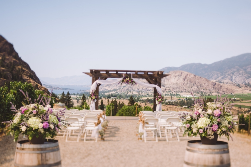 vows with a view at see ya later ranch