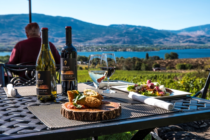 alternative to picnic at a winery nk'mip cellars osoyoos