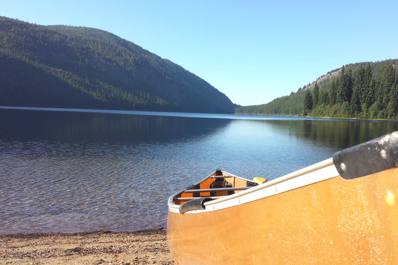 beach picnic at conkle provincial park