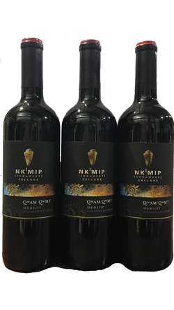 2014/2015 &2016 Nk'Mip Cellars Qwam Qwmt Merlot
