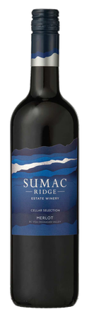 Sumac Ridge Cellar Select Merlot - 12 Bottle Case