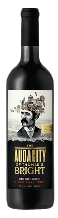 The Audacity of Thomas G Bright Cabernet Merlot | 12 Bottle Case