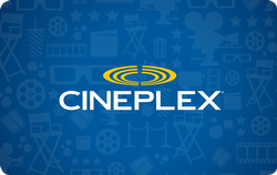 Cineplex $25 Gift Card