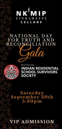 Nk'Mip Cellars Day for Truth and Reconciliation Gala VIP Ticket