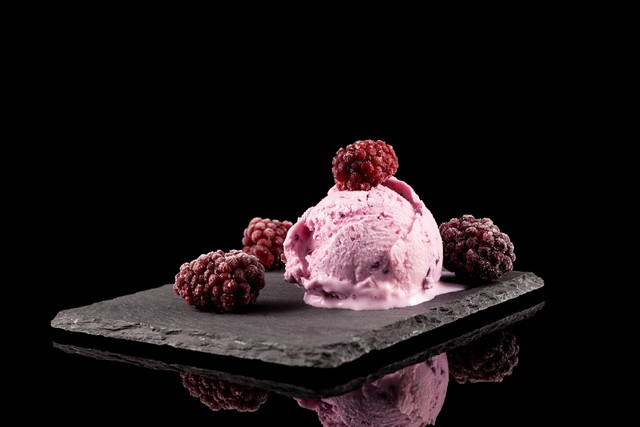 Blackberry Pinot Noir Sorbet