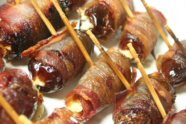 Bacon Wrapped Dates