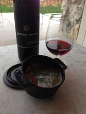 Beef and Barley Soup with Root Vegetables and Norfolk Mushrooms