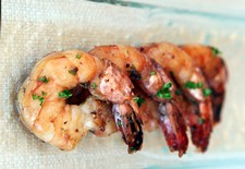 Soy Stained Prawns